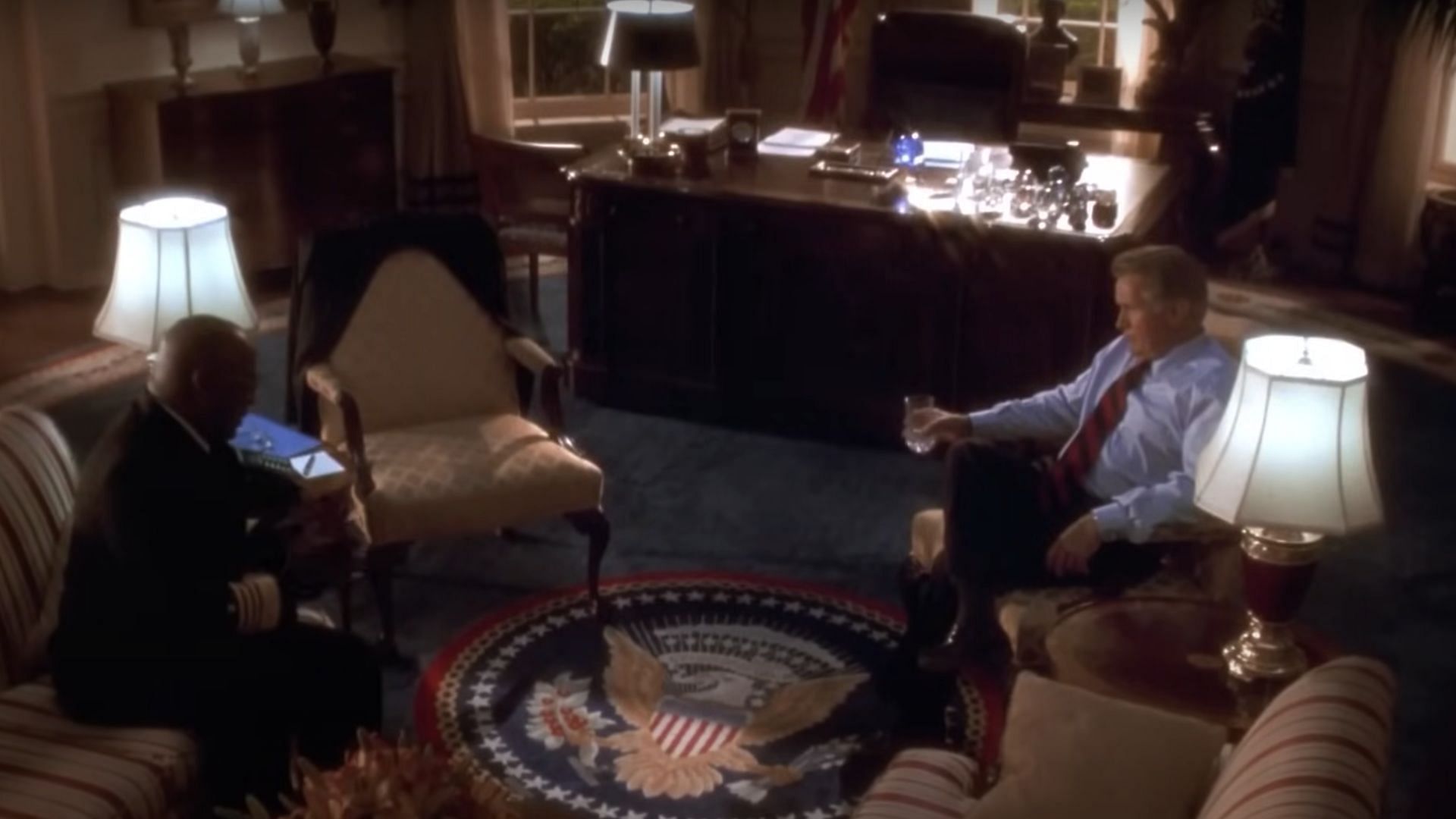 In Excelsis Deo, shot at Arlington National Cemetery (Image via YouTube/@thewestwing)